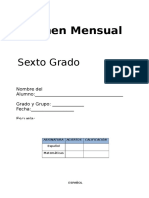 Examen Mensual