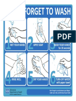 Dont Forget To Wash Hands