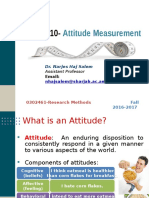 Attitude Measrument Students