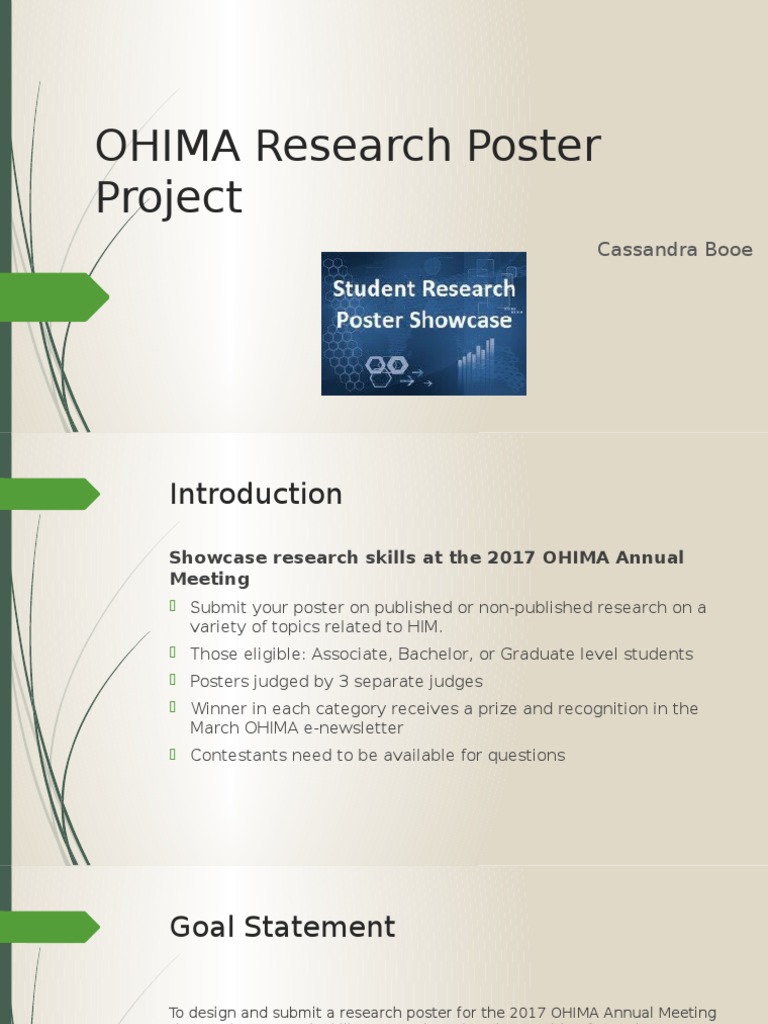 Ohima Research Poster Project | PDF | Health Informatics | Computing