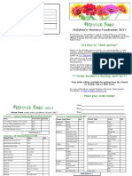 ORDER FORM Flower Sale 2017