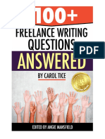 100 Freelance Writing Questions Answered 070815 PDF