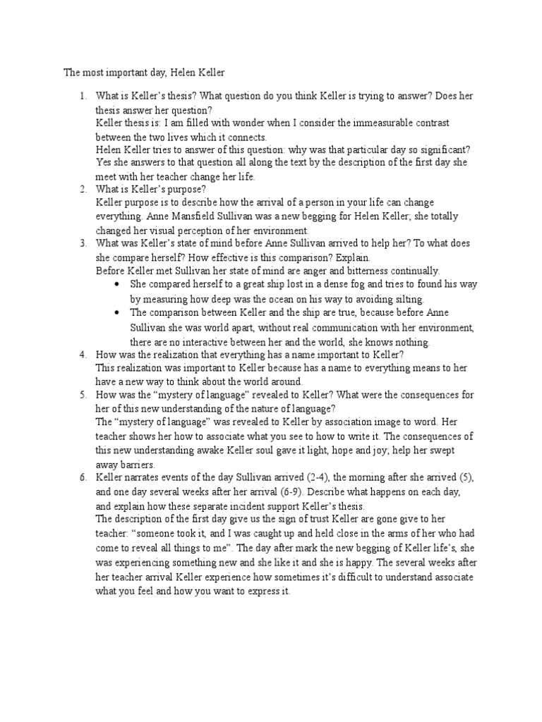 On This Day Helen Keller Comprehends The Word Water