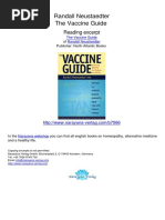 Vaccine Guide - Randall Neustaedter