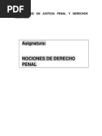 Teoria Del Delito | PDF | Crimen y violencia | Thriller y crimen