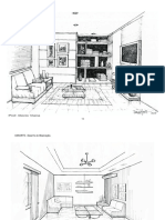 AULA 4_perspectiva 1 Ponto de Fuga Ambientes Para Representação