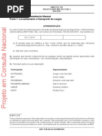 Ergonomia ─ Movimentação Manual  - PROJETO ABNT NBR ISO 11228-1