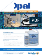 Instrument Grade - High Level Disinfectant: Key Benefits of Opal