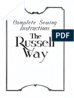Complete Sewing Instructions 1917 PDF