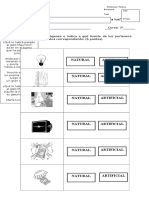 Prueba 1 Ciencias Naturales La Luz 2017