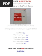 Download JLPT N3 Free Online Grammar Resources  N3 by JLPT N3   N3 SN34620599 doc pdf