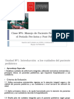 Pre-Intra-post Pabellon Enfermeria Pediatrica