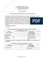 Edital de Abertura Retificado n 02 2016