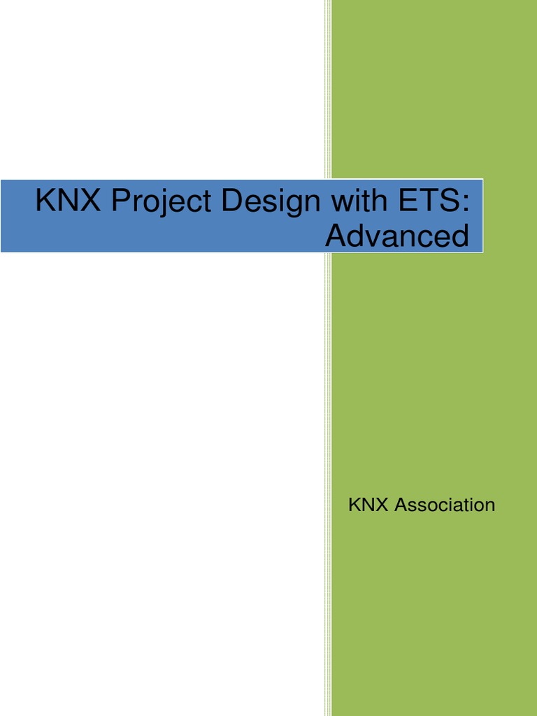 Advanced KNX Project Design with ETS | PDF | Keyboard Shortcut ...
