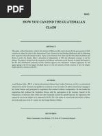 How You Can End The Guatemalan Claim PDF