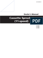 Cassette Sprocket (11-Speed) : Dealer's Manual