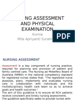 Nursing Assessment and Physical Examination