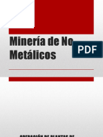 Minería de No Metálicos GLP