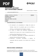 Guia Taller 4 Diversidad Cultural