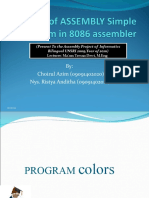 Presentasi Bahasa Rakitan, Program Emu.8086