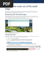 Getting The Most Out of Microsoft Edge