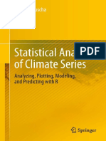 Statistical Analysis of Climate Series