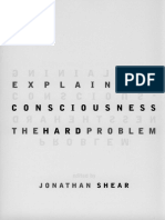 Shear, Jonathan - Explaining Consciousness PDF