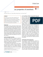 Propiedades Analgersicas de Los Anestesicos