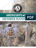 Americorps NCCC Member Handbook