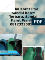 Sandal Karet Pria, Sandal Karet Terbaru, Sandal Karet Wanita, 081232308116