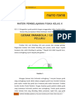 Download MATERI PEMBELAJARAN FISIKA GERAK PARABOLA by Herayanti Yusuf SN346241789 doc pdf
