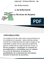 Fundamento de Enfermería Enf - 103 Principios y Técnicas de Asepsia