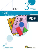 3° Basico Matematica Docente PDF