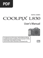 Nikon Coolpix l830 Manual