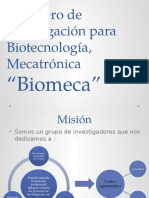 Semillero de Investigación Para Biotecnología, Mecatrónica