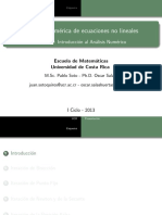 2 Ecuaciones No Lineales PDF