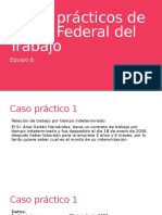 Casos Prácticos de La Ley Federal Del Trabajo