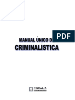 Manual Unico de Criminalistica PDF