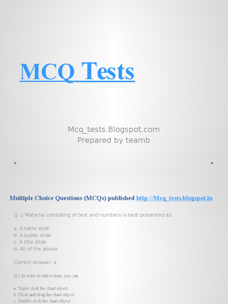 MCQ Tests Real Time Computing Operating System