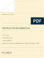 220 - Lecture 1 - D2L