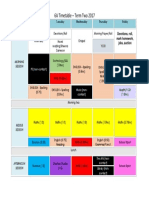 Website Timetable