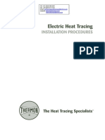 Gutter Heating - Trace Heating Installation Procedures PDF