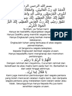 Doa Sebarang Majlis