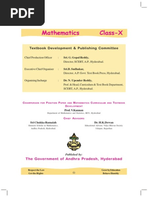 10th Class-Maths Text Book-New | Rational Number | Prime Number - 