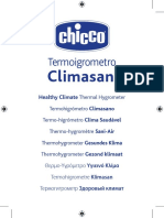 Chicco Termoigrometro Climasano Model IGT0601
