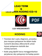 Lead Term & Tata Cara Koding Icd-10