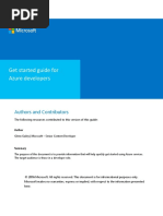 Azure Developer Guide