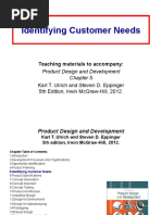 Customer Needs
