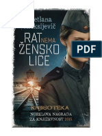 Svetlana Aleksijevič Rat Nema Žensko Lice PDF