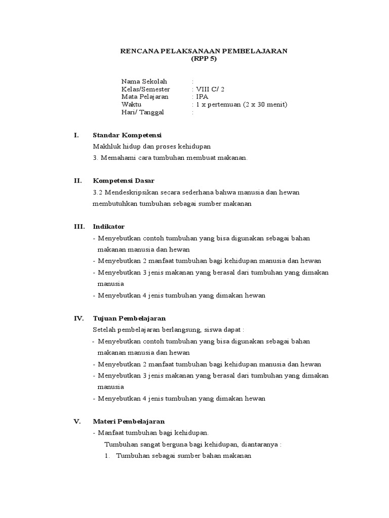 Tematik Ipa Kelas 8 Smplb